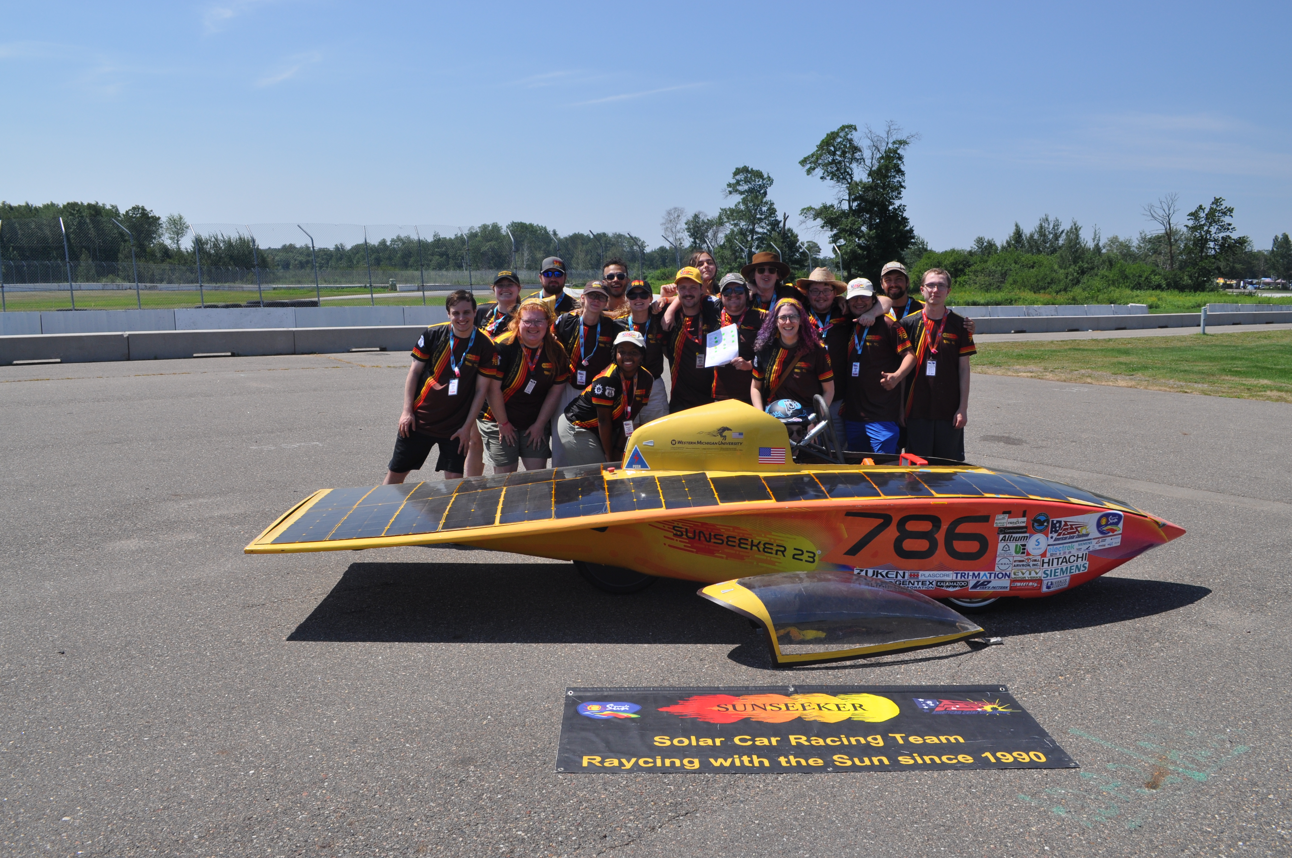 WMU Sunseeker Team Photo